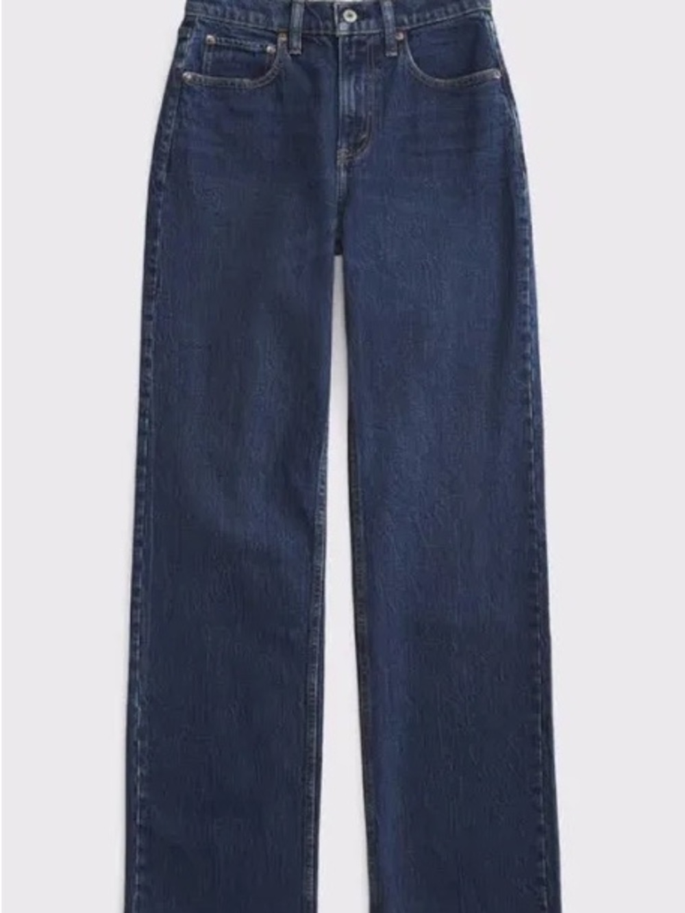 abercrombie Women's Curve Love High Rise 90s Relaxed Jean - Dark - 29S